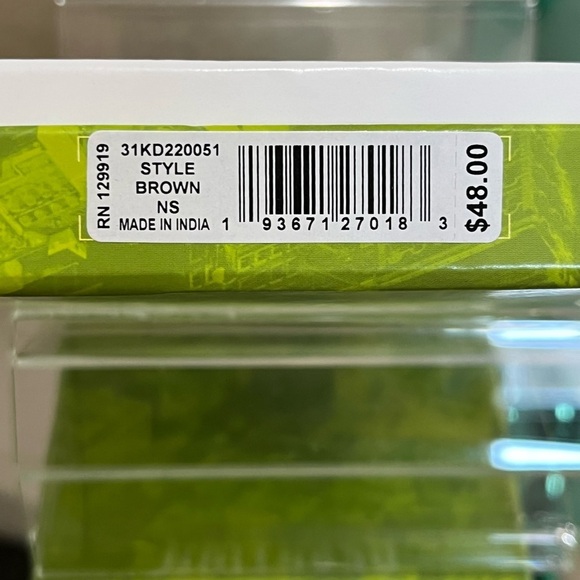 Kenneth Cole Reaction Brown Leather Wallet, new! - Picture 3 of 7